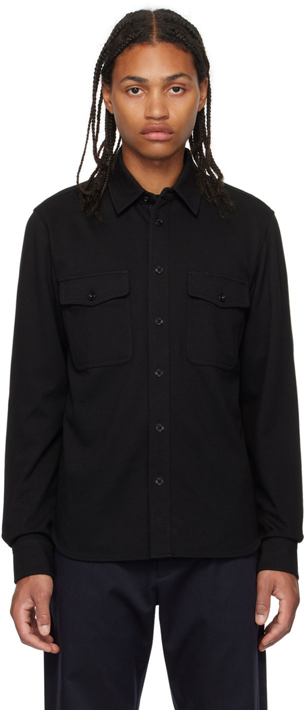 Srajce rag & bone Rag & Bone Men's Button Up Shirt Črna | MBW23FA422JKML