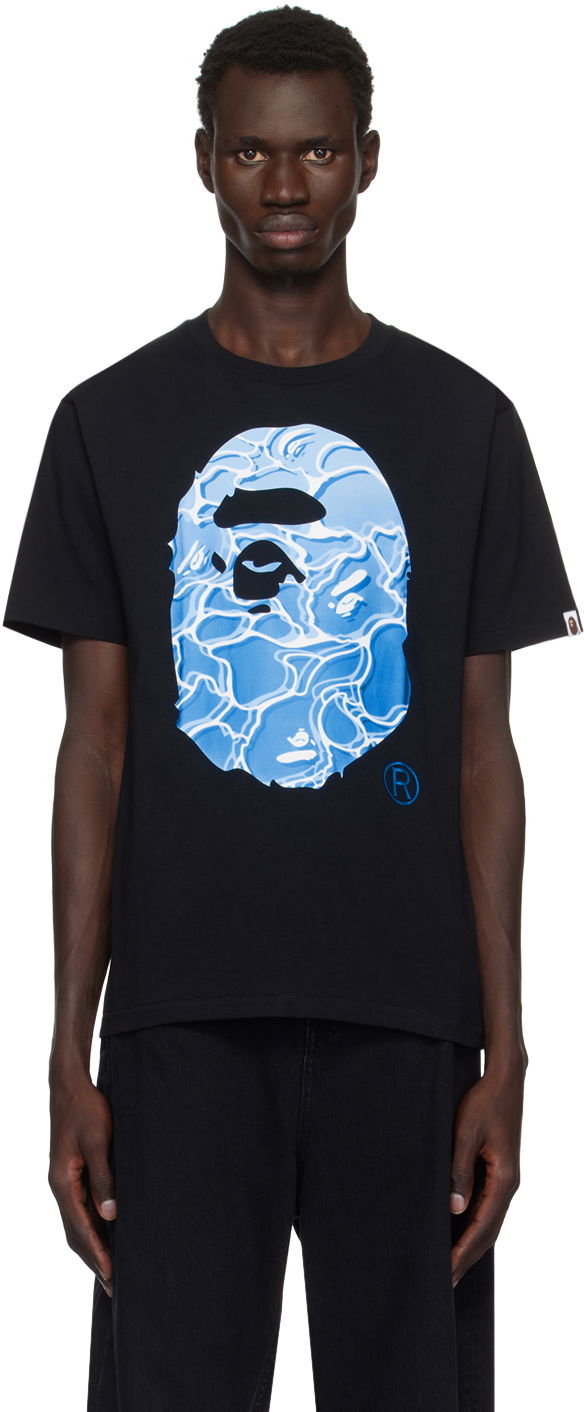 Majica BAPE Ape Head Camo T-Shirt Črna | 001TEK701004F