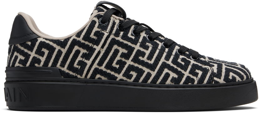 Superge in čevlji Balmain B-Court Monogram Večbarvna | FM1VI288TJCM