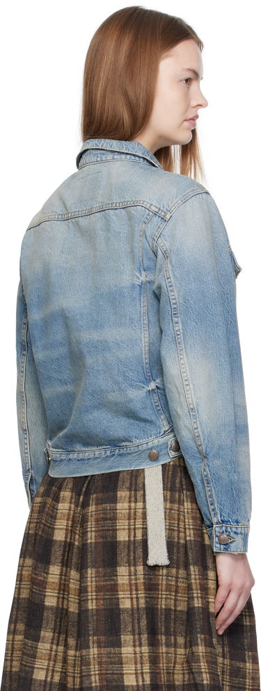 Jakna R13 R13 Wrap Around Trucker Jacket Modra | R13WD182-D343A, 2
