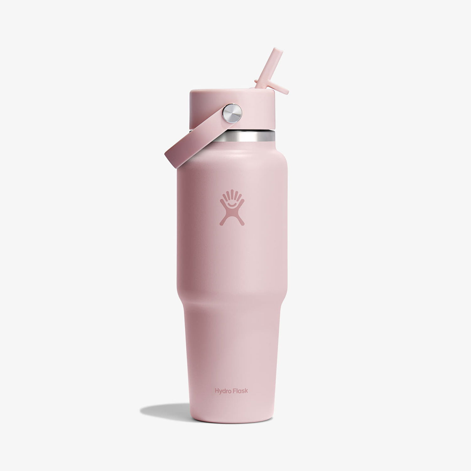 Steklenica za pitje Hydro Flask 946 ml Wide Flex Straw Travel Bottle Roza | WT32CFS678, 0