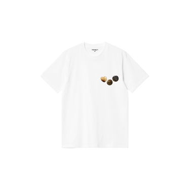 Majica Carhartt WIP Carhartt WIP S/S Button T-Shirt Bela | I034658_9, 2