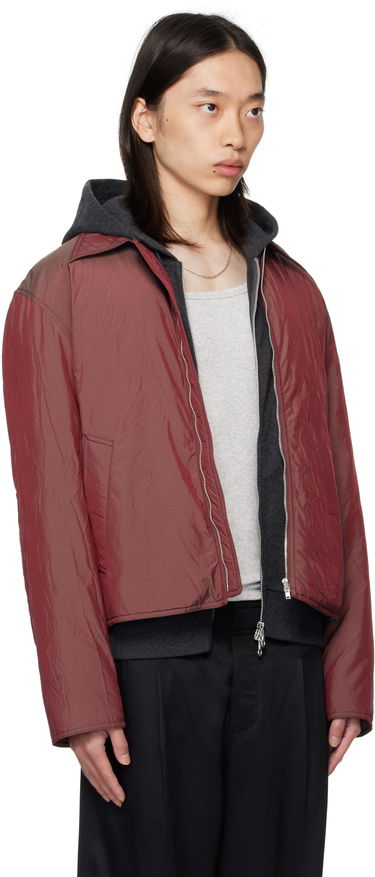Jakna OUR LEGACY Our Legacy Slight Hooded Jacket Bordo | M4251SS, 1