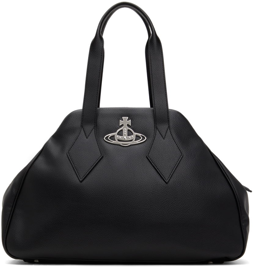 Torbica Vivienne Westwood Black Large Yasmine Handbag Tote Črna | 47010006W-S000D-