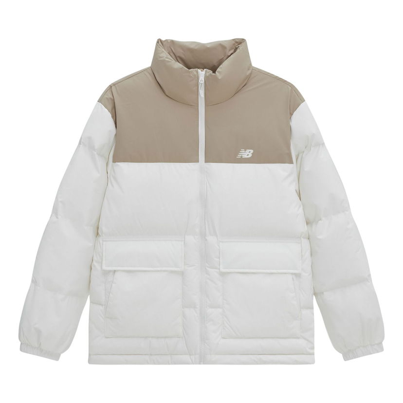 Parka New Balance Academy Puffer Down Jacket Bež | AMJ34304-CIC