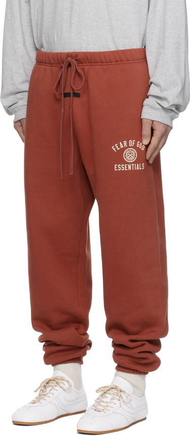 Trenirka Fear of God Fear of God ESSENTIALS Fleece Sweatpants Rdeča | 130HO242026F, 3