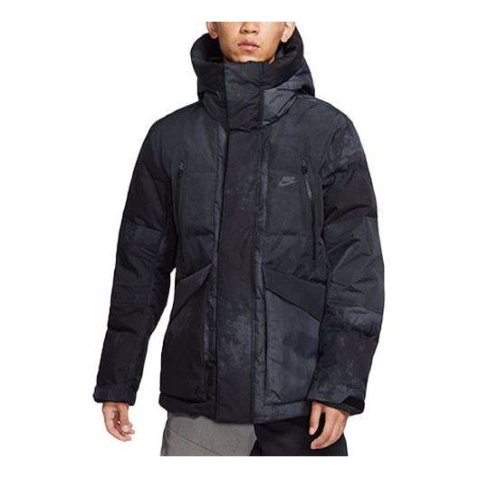 Parka Nike Sportswear Storm-Fit City Series Hooded Down Jacket Črna | DD8288-010