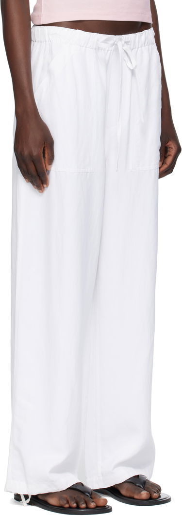 Hlače rag & bone rag & bone Adina Beach Trousers Bela | WAW25P70082908, 1
