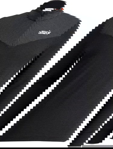 Majica SWIX Swix Dynamic Midlayer Half Zip Top Črna | 10079-23-10150, 3