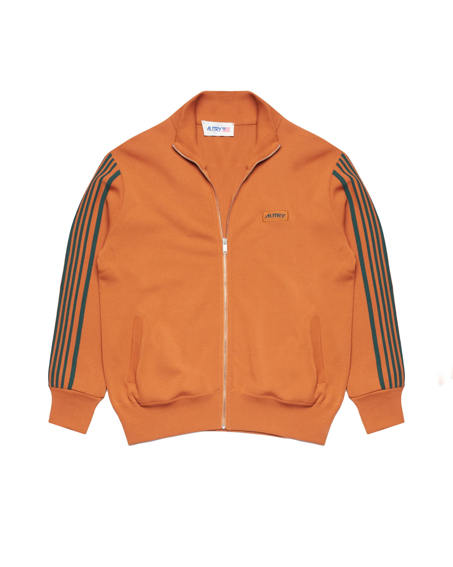 Jakna Autry Autry Knit Track Jacket Oranžna | JAPM24KO, 0