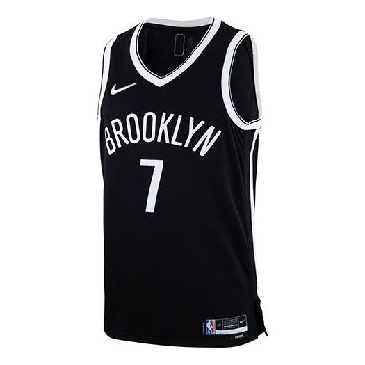 Dres Nike Brooklyn Nets Durant #7 Fan Edition Jersey Črna | DB3563-014