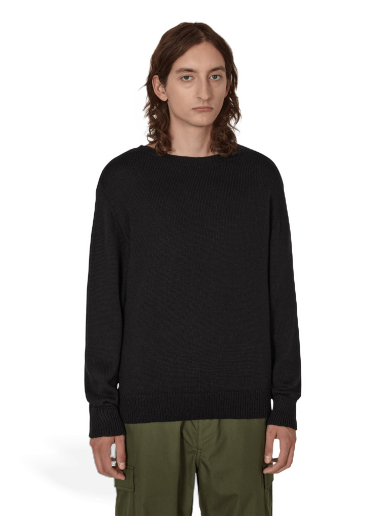 Pleteni pulover Ranra Meison Sweater Črna | AMFW22CA02529372 0372
