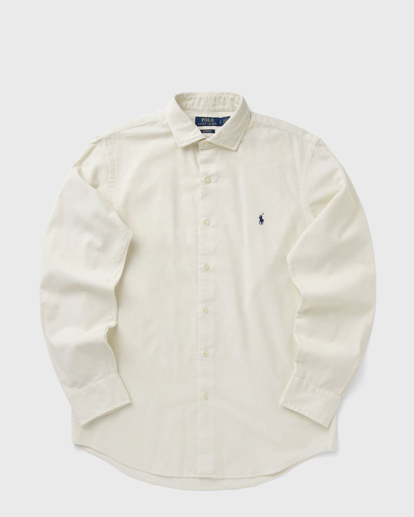Srajce Polo by Ralph Lauren Custom Fit Corduroy Sport Shirt Bela | 710P00518012