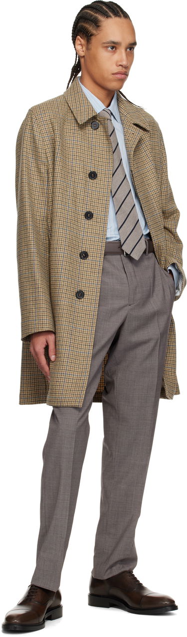 Plašči Paul Smith Paul Smith Casual Fit Check Coat Bež | M1R-391Y-P02567-61, 3