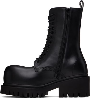 Oblačila Balenciaga Balenciaga Stomper Boots Črna | 805881WCDA01000, 2