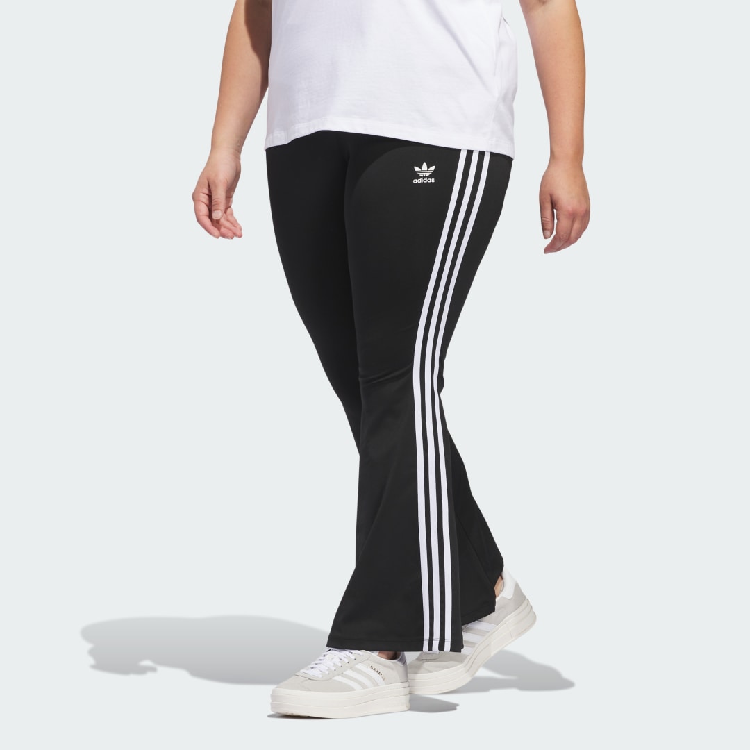 Pajkice adidas Originals Flared Leggings (plus size) Črna | IN1105, 0
