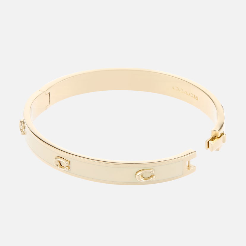 Zapestnica Coach Hinge Bangle Kovinski | 37422719GLD100