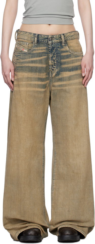 Kavbojke Diesel Diesel 1996 D-Sire Relaxed Jeans Rjava | A06925 09L49, 0