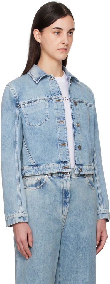 Jakna LANVIN Lanvin Short Denim Jacket Modra | RW-JA0301-D087-P25, 1
