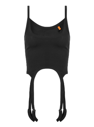 Majica brez rokavov HERON PRESTON Hooks Tank Top Črna | HWAC005S23JER0011000