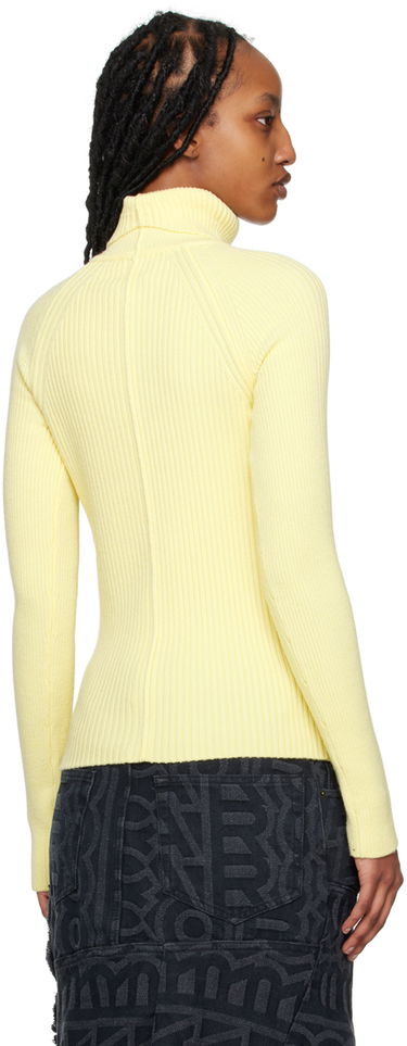 Pleteni pulover Marc Jacobs Marc Jacobs Ribbed Turtleneck Sweater Rumena | N604W07RE22, 2