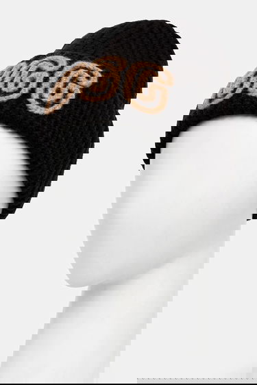 Beanie UGG Ribbed Beanie Črna | 102345-BLK, 2