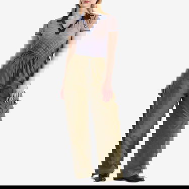 Polo majica DAILY PAPER Daily Paper Women's Mesh Monogram Polo Top Siva | 2511088, 4