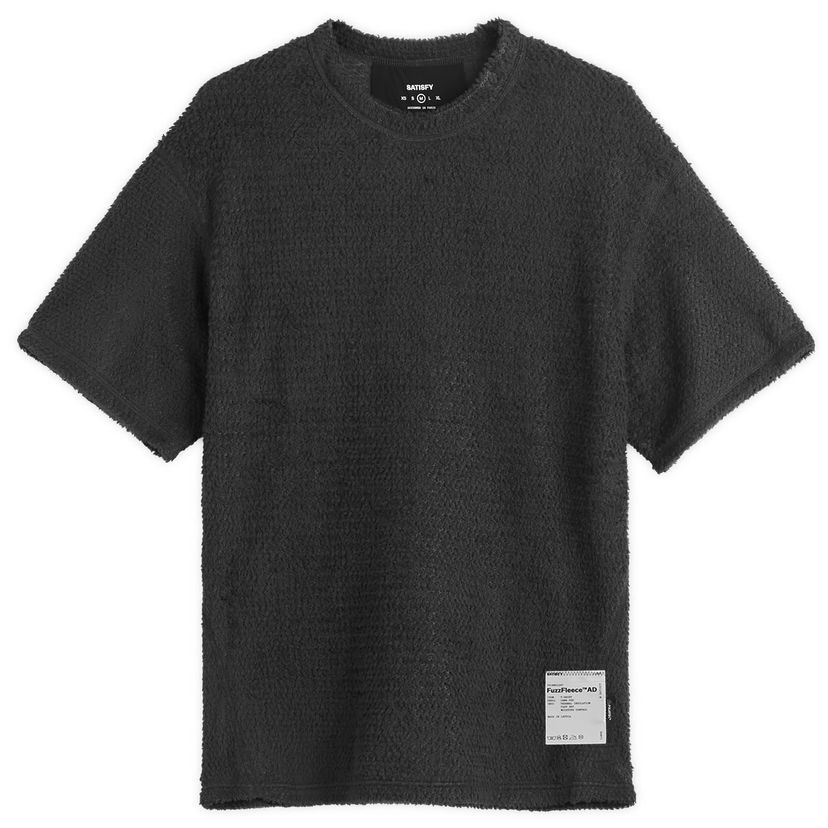 Majica Satisfy Satisfy GhostFleece AD T-Shirt, Size Small Črna | 11066-PH