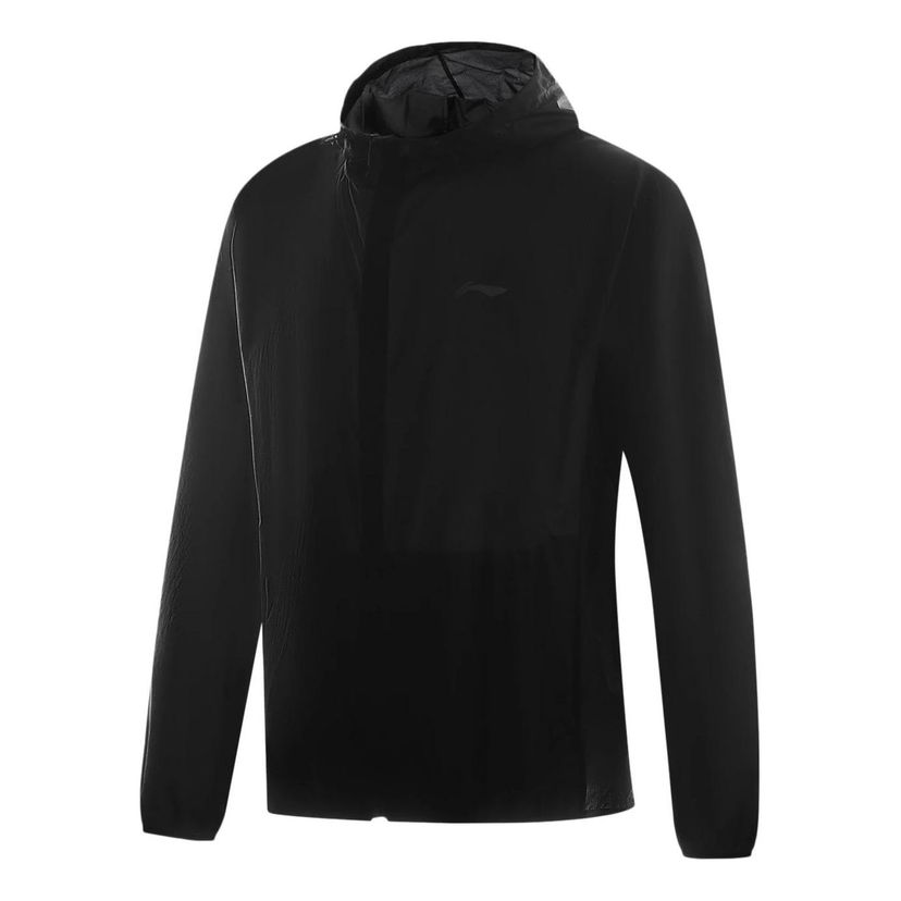 Vetrovka Li-Ning Men's Windbreaker Jacket Črna | AFDU459-1