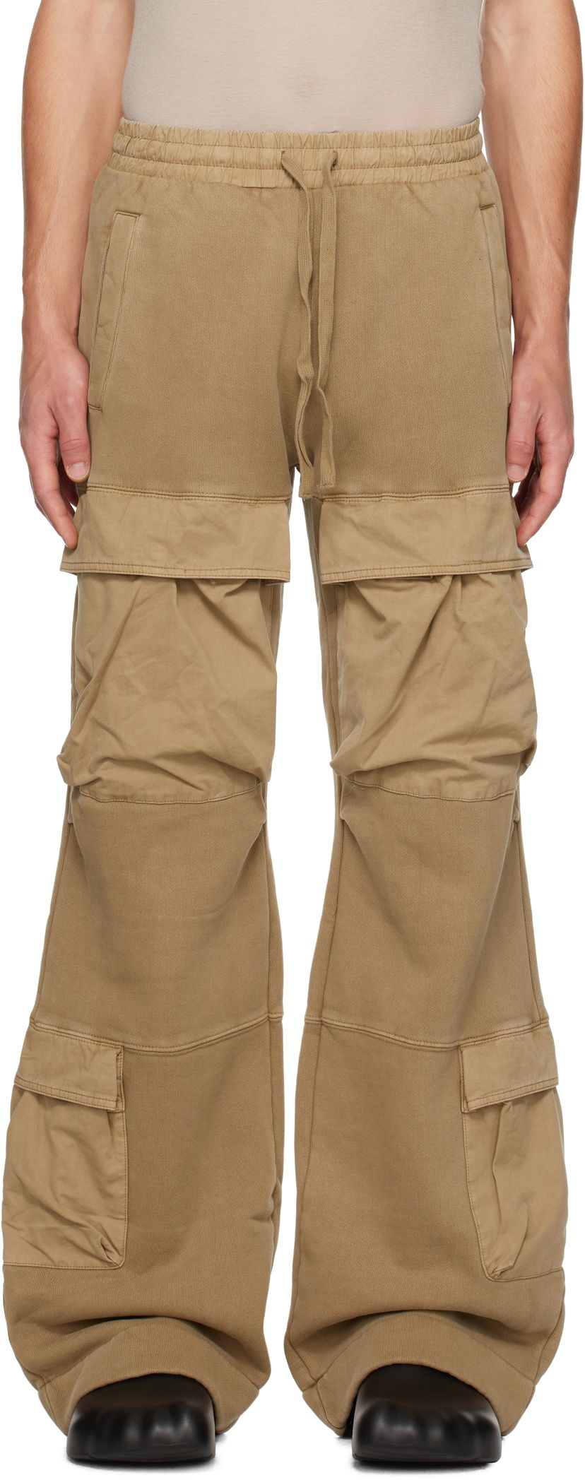 Cargo hlače Entire Studios Utility Cargo Pants Bež | ES2341CO
