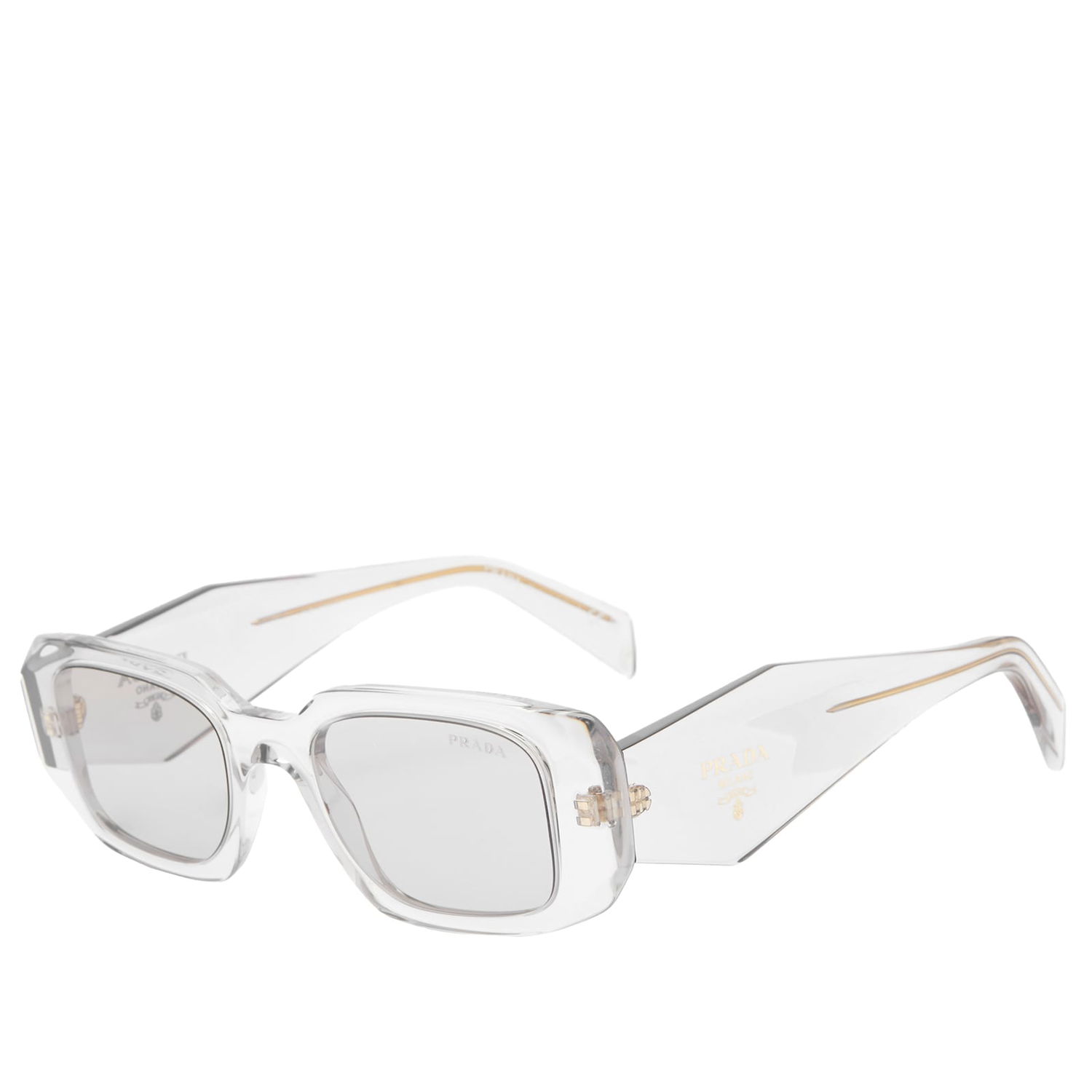 Sončna očala Prada Transparent Grey Sunglasses Siva | 0PR-17WS-49-12R30B, 1