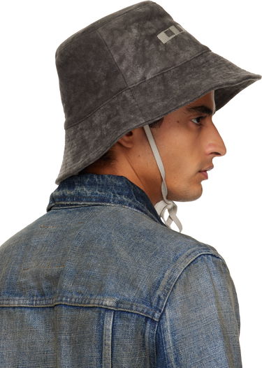 Klobuk Rick Owens Rick Owens DRKSHDW Concordians Gilligan Bucket Hat Črna | DA02E7479 BMOEM6, 4