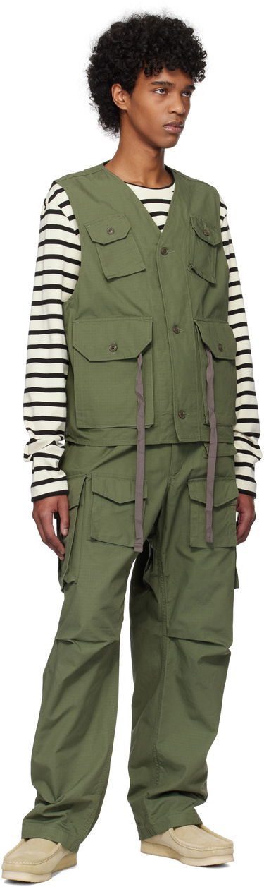 Telovnik Engineered Garments Engineered Garments C-1 Field Vest Zelena | 25S1C010, 3
