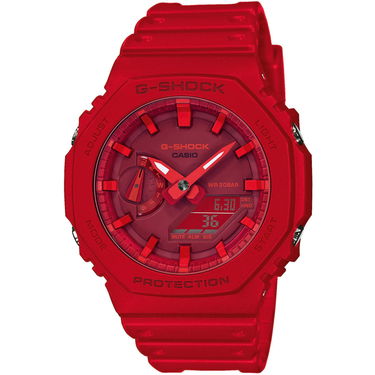 Ure CASIO G-Shock GA-2100-4AER Rdeča | GA-2100-4AER, 0