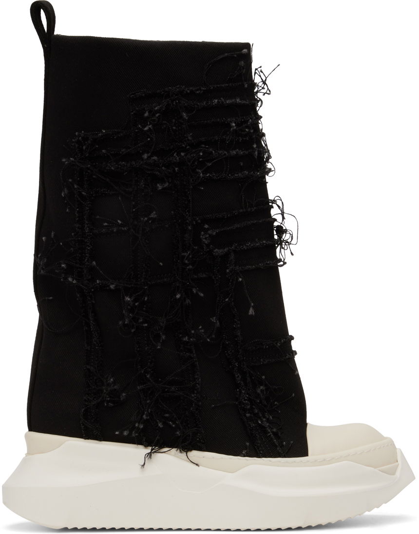 Superge in čevlji Rick Owens DRKSHDW Slashed Fogachine "Black" Črna | DU02C5816 SLASH, 0
