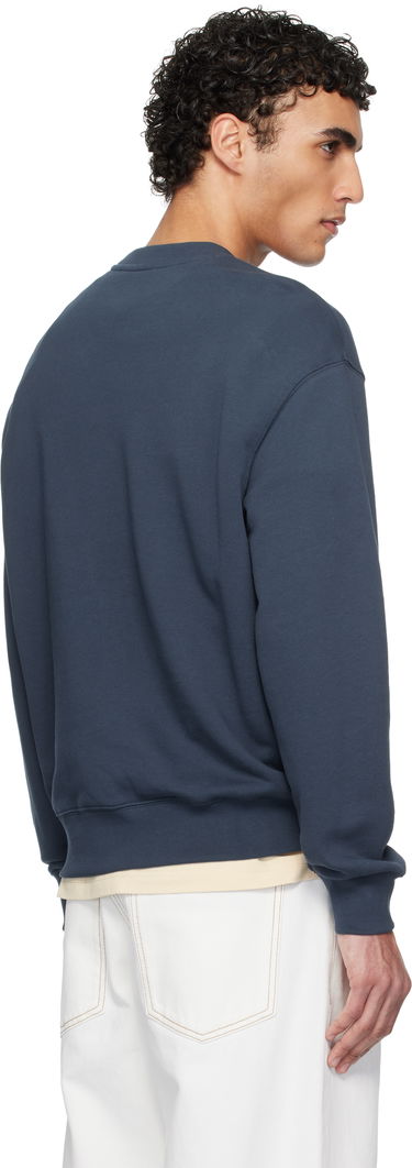 Pulover MAISON KITSUNÉ Maison Kitsuné Speedy Fox Patch Comfort Sweatshirt Mornarica | MM00313KM0321, 2