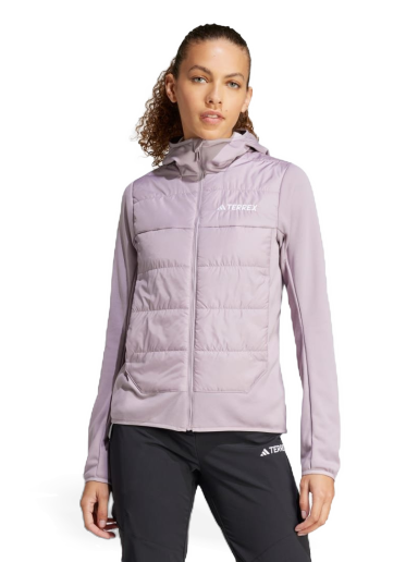 Vetrovka adidas Performance Terrex Multi Hybrid Insulated Hooded Jacket Lila | IM8104