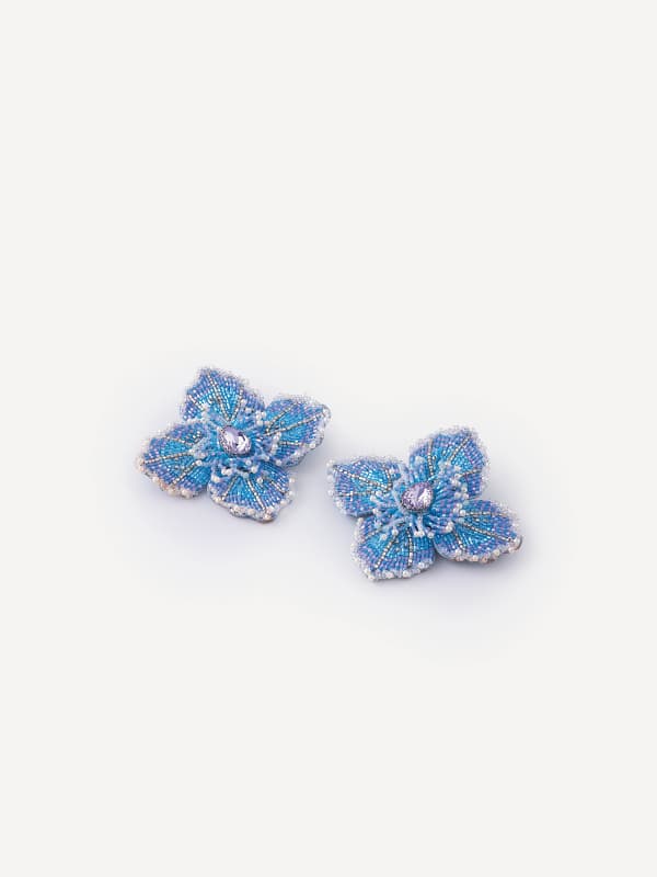 Nakit GUESS “Botanica” Earrings Modra | JUBE04114JW