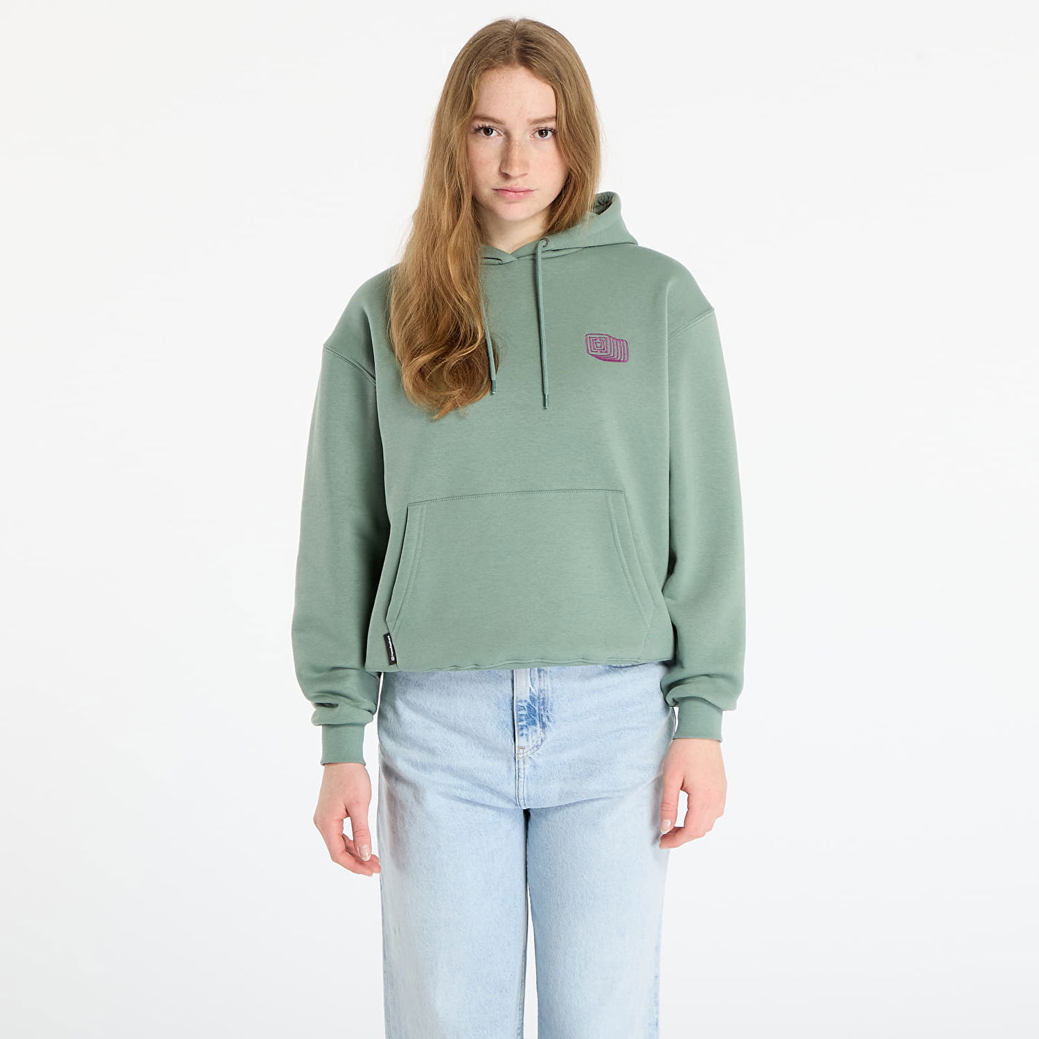 Pulover Horsefeathers Zave Hoodie Zelena | SW952C, 0