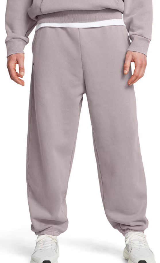 Trenirka Under Armour Under Armour Icon Fleece Wash Oversized Pants Lila | 1386554-015