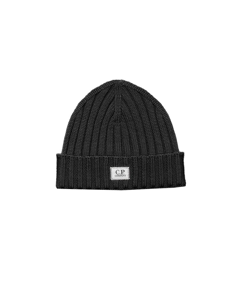 Beanie C.P. Company C.P. Company Knit Beanie Črna | RFCMAC738A005509A-999