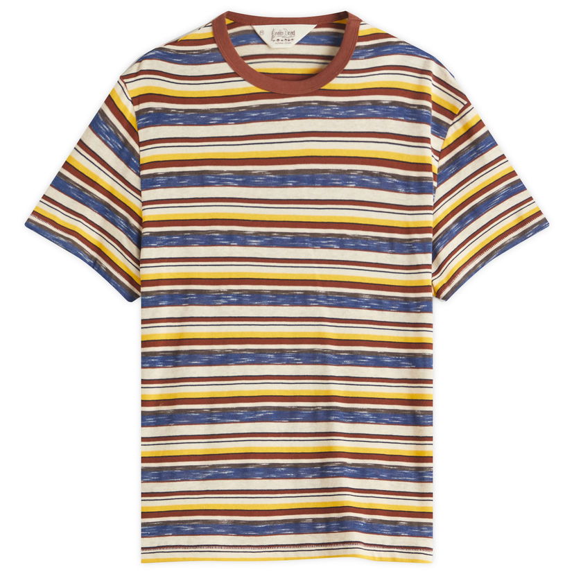 Majica Brain Dead Brain Dead Toni Stripe T-Shirt Večbarvna | BDS25T000O43-YEL