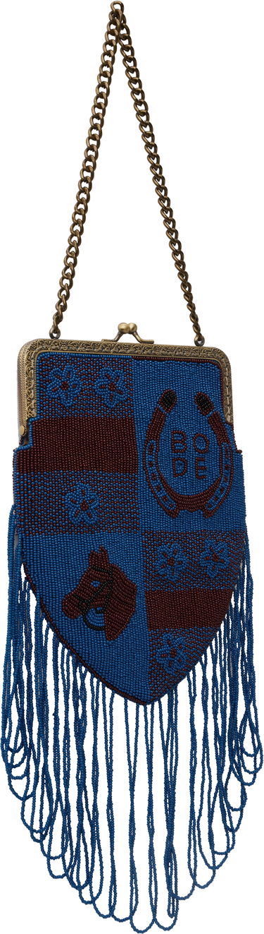 Torbica Bode Bode Capri Beaded Fringe Bag Modra | WRS25AC004, 1
