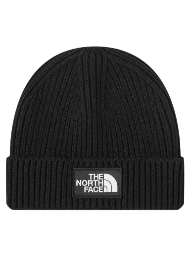 Beanie The North Face Logo Box Cuffed Beanie Črna | NF0A3FJXJK3