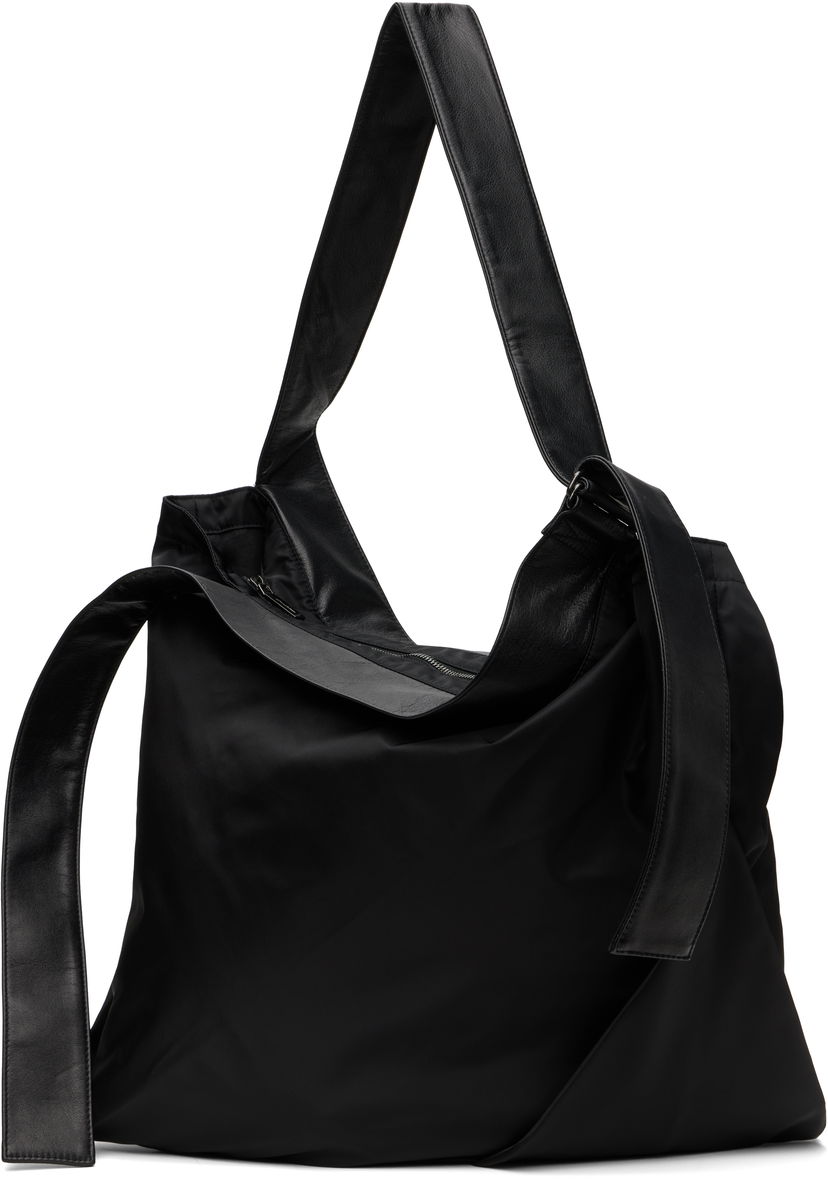 Tote bag Yohji Yamamoto YOHJI YAMAMOTO Drape Belt Tote Črna | DP-I36-831