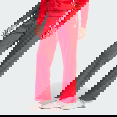 Hlače adidas Performance Essentials Color Pop French Terry Pants Rdeča | JG6252, 2