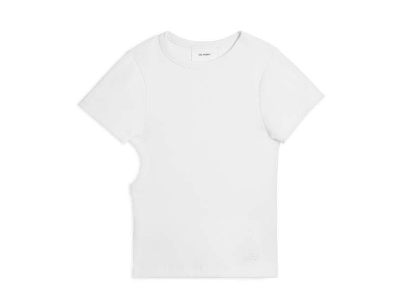 Majica AXEL ARIGATO Solo Cut Out T-Shirt Bela | A2085001