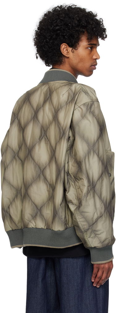 Bomber jakna Dries Van Noten Dries Van Noten Duck Canvas Bomber Jacket Zelena | 251-020537-1026, 2