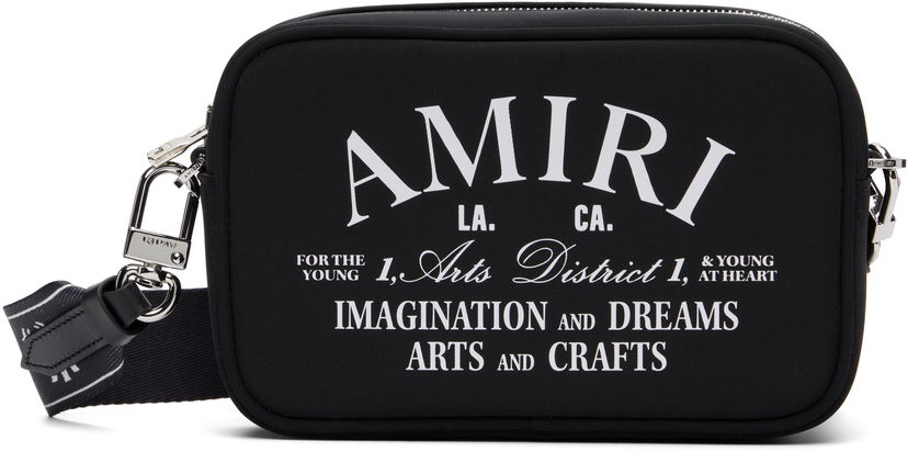 Torba za čez ramo AMIRI AMIRI 'Arts District' Camera Case Bag Črna | AMBGCM1017