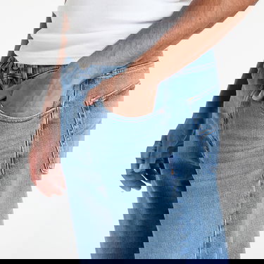 Kavbojke Tommy Hilfiger Tommy Jeans Otis Regular Straight Jeans W29/L32 Modra | DM0DM21023 1A5, 4